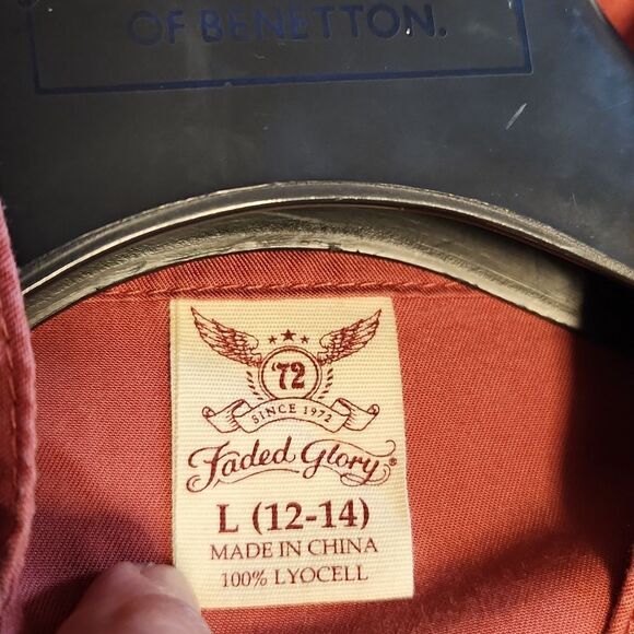 Faded Glory clay brick womens utility vest - Picture 3 of 9